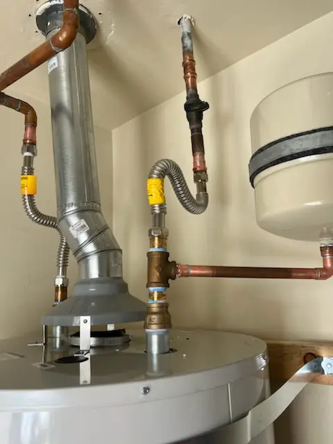Water heater installation and plumbing repair in Cary